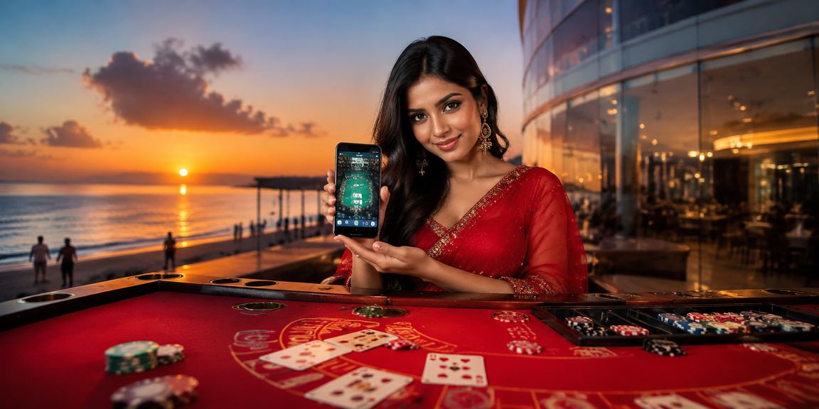 A player in Chattogram playing baccarat