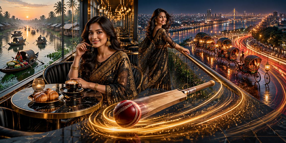 ঢাকায় রিকশায় বসে ক্রিকেট বেটিং ও পেমেন্ট করছেন একজন ব্যবহারকারী